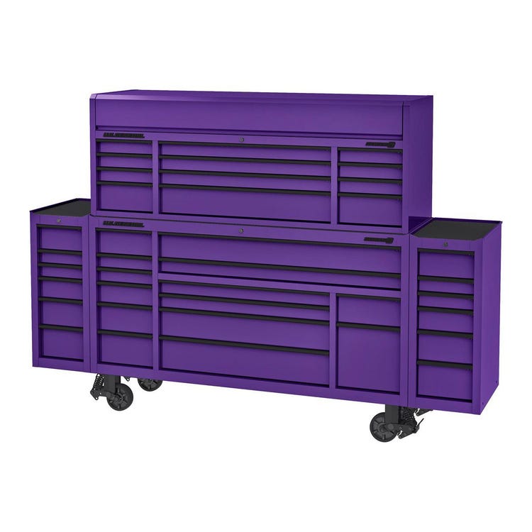 U.S. GENERAL 72 in. x 22 in. Triple-Bank Roll Cab Series 3