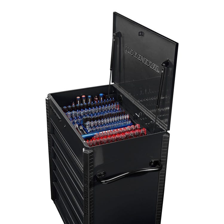 US General 6 Drawer Full Bank Mechanic/Service Cart