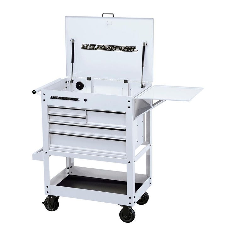 US General 30in 5 Drawer Mechanics Cart