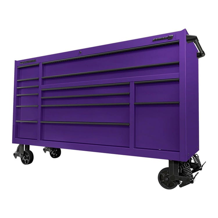 U.S. GENERAL 72 in. x 22 in. Triple-Bank Roll Cab Series 3