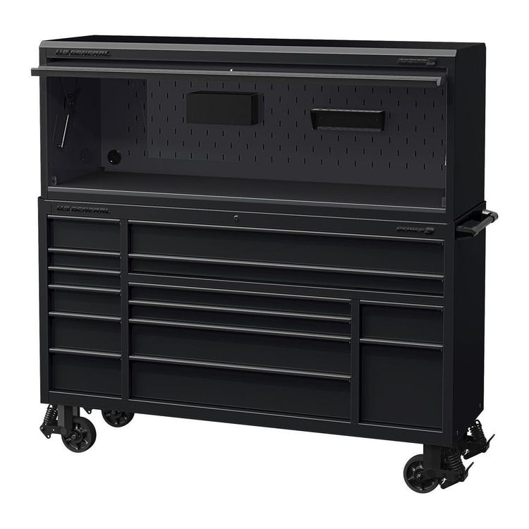 U.S. General 72in Combo #1 Roll Cab & Hutch