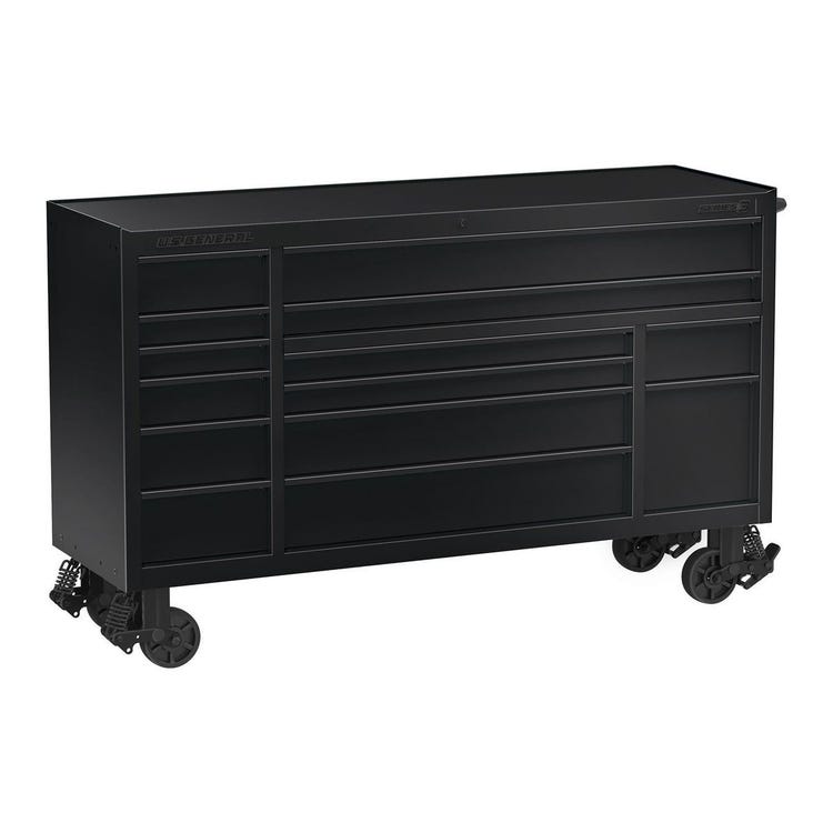 U.S. GENERAL 72 in. x 22 in. Triple-Bank Roll Cab Series 3