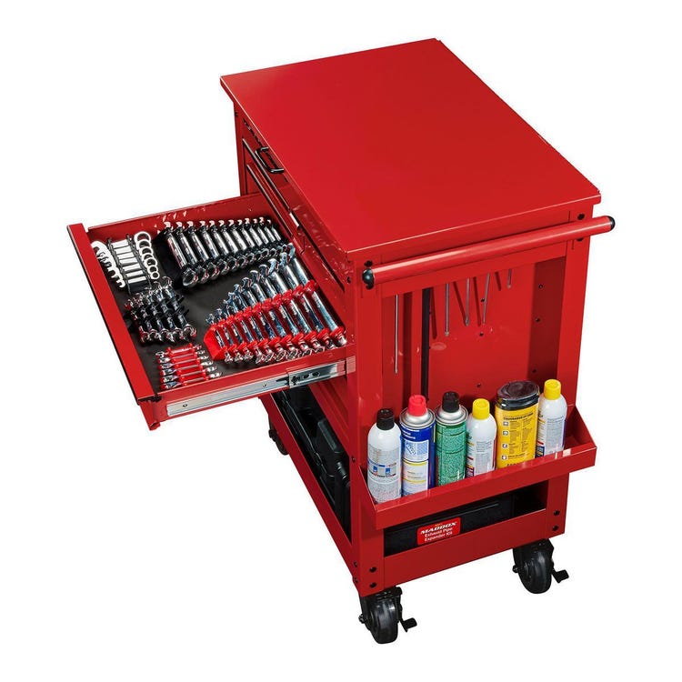 US General 30in 5 Drawer Mechanics Cart