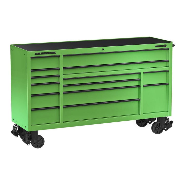 U.S. GENERAL 72 in. x 22 in. Triple-Bank Roll Cab Series 3