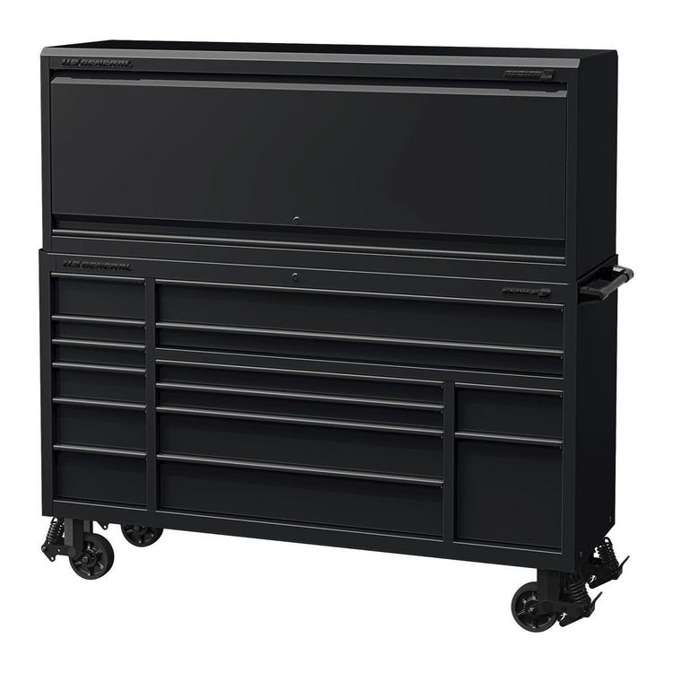 U.S. General 72in Combo #1 Roll Cab & Hutch