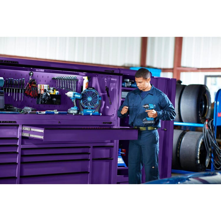 U.S. GENERAL 72 in. x 22 in. Triple-Bank Roll Cab Series 3