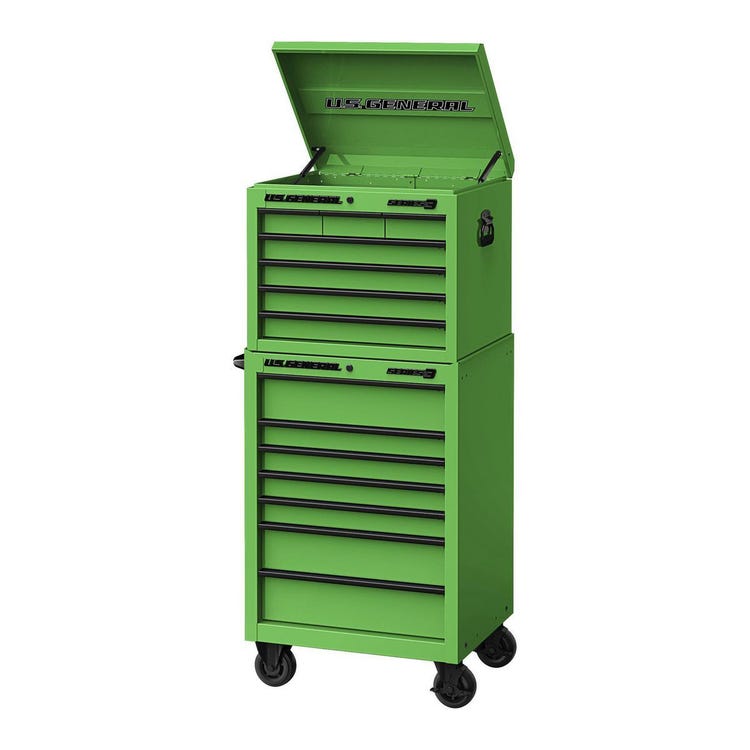 U.S. GENERAL 27 in. x 22 in. Roll Cab and Top Chest Combo Series 3