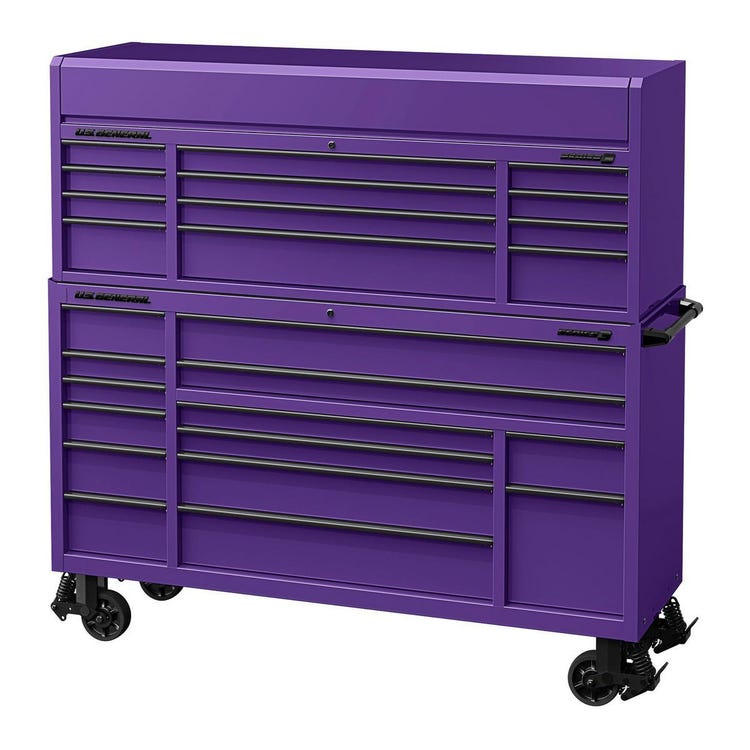 U.S. GENERAL 72 in. x 22 in. Triple-Bank Roll Cab Series 3