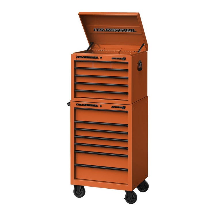 U.S. GENERAL 27 in. x 22 in. Roll Cab and Top Chest Combo Series 3
