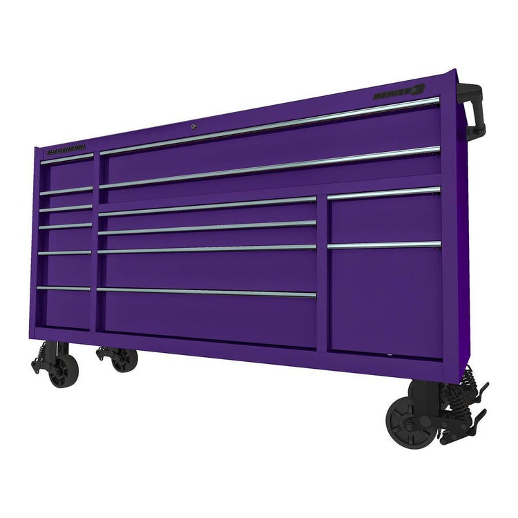 U.S. GENERAL 72 in. x 22 in. Triple-Bank Roll Cab Series 3