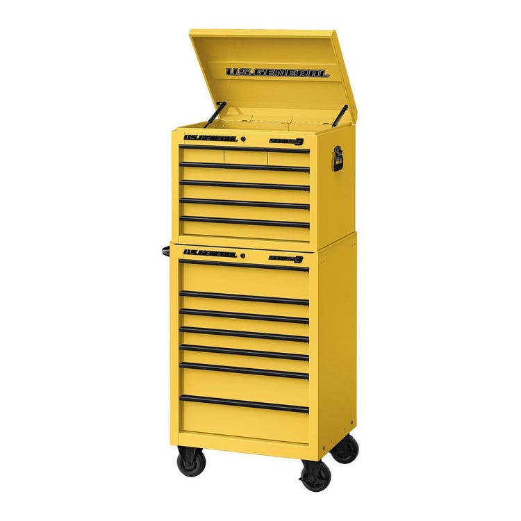 U.S. GENERAL 27 in. x 22 in. Roll Cab and Top Chest Combo Series 3